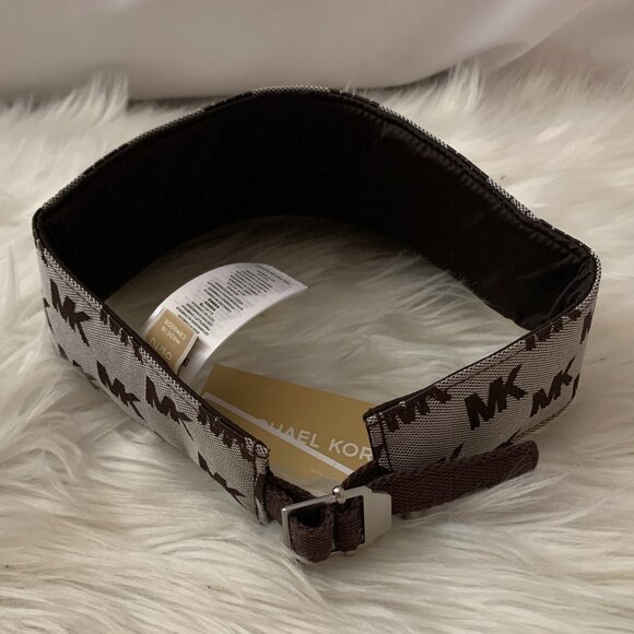 MICHAEL KORS Signature Canvas Visors SET OF 4 - Picture 3 of 9